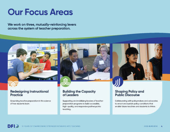 Fourth page of impact report